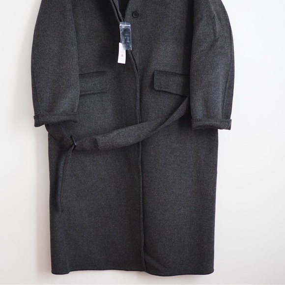 JW Anderson premium wool Uniqlo double face oversized coat - Picture 3 of 12